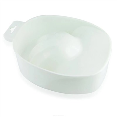 Dewal Чаша для маникюра T-1242 Б, пластик, белый 2637