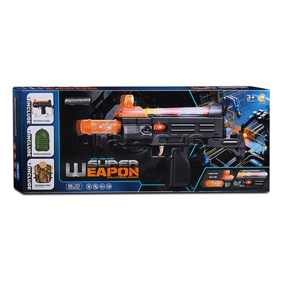 Автомат "Опасность" (с акустической и световой вибрацией + тактический жилет + стратегический пакет) в коробке