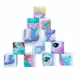 Кубики "Маленькая принцесса" 12 шт Baby Toys