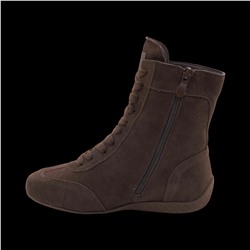 Ботинки из натуральной кожи P-MR22-3 коричневые