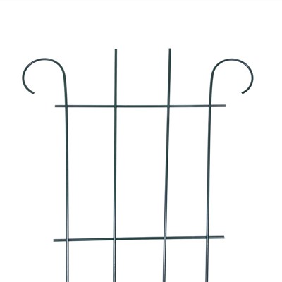 Шпалера, 230×78×1 см, металл, зелёная, «Декоративная»