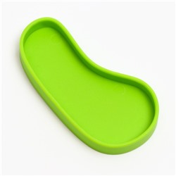 Кормушка для террариума, 10×5×1.1 см, зелёная