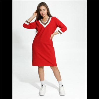 Платье Гламур (Алый)