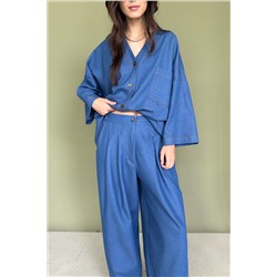 Рубашка  FREEDOM012/03/Синий