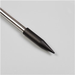 Садовый светильник «Лилия синяя», уличный, на солнечной батарее, 80 см, 4 LED, свечение мульти