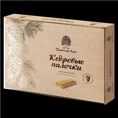 Кедровые палочки / 190 г / ТМ Сибирский кедр
