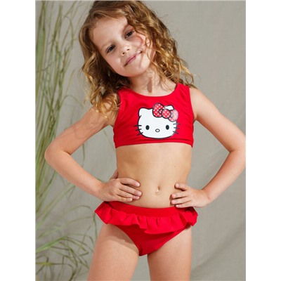 Купальный костюм трикотажный для девочек