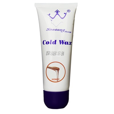 Konsung Beauty, Холодный воск для депиляции Cold Wax Honey (тюбик), 180g