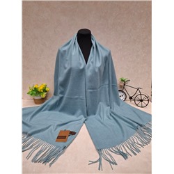 Тёплый палантин, цвет бирюзовый