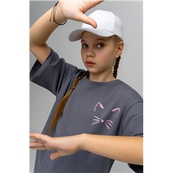 Футболка оверсайз для девочки Happyfox