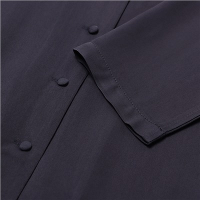 Костюм женский (рубашка, брюки) MINAKU: Casual Collection, размер 40, цвет графит