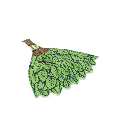 Шапка для бани и сауны «Веник», полиэфир 70%, шерсть 30%