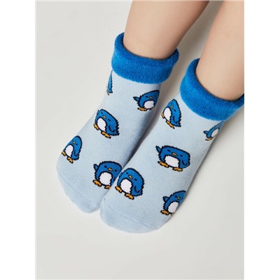 Теплые CONTE-KIDS SOF-TIKI Махровые носки с отворотом и антискользящей стопой