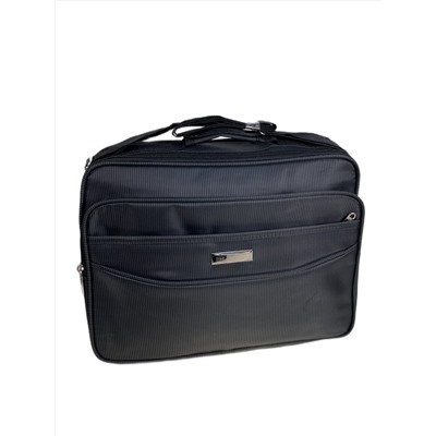 Сумка мужская  текстильная, цвет  черный