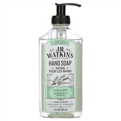 J R Watkins, Hand Soap, Vanilla Mint, 11 fl oz (325 ml)