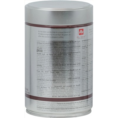 illy. Intenso (зерновой) 250 гр. жест.банка