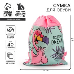 Мешок для обуви, Tropical dream, (нетканый материал) 41×30 см