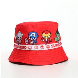 Панама детская для мальчика, размер 52-54 Марвел