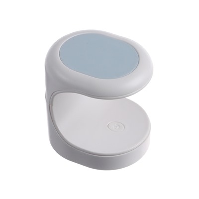 Лампа для маникюра Luazon LUF-07, UV/LED, 3 диода, 16 Вт, для типс, USB, белая