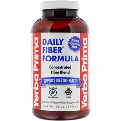 Yerba Prima, Формула с клетчаткой для ежедневного употребления, 12 унций (340 г)