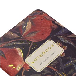 Записная книжка А6  30л клетка "ГРАНАТ" 7-30-001/24 Bruno Visconti