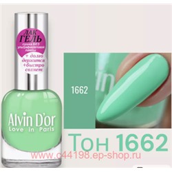 Alvin D`or Гель-лак для ногтей  тон 1662 салатово-мятный 12мл