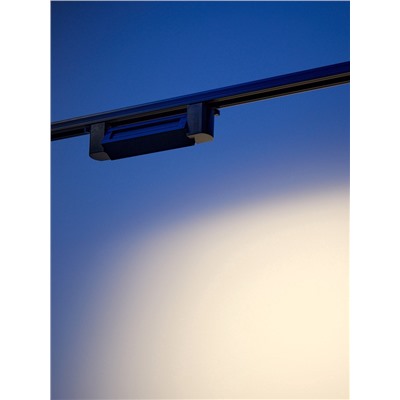 Трековый светильник линейный, поворотный, 10 Вт, 900 Лм, 4000К, IP20, чёрный, свечение нейтральное белое