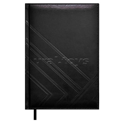 Ежедневник недатированный Escalada, #Илон Маск, А5, 160 л., Сариф эконом черный