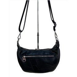 Женская сумка из искусственной кожи, цвет черный