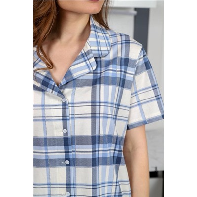 Пижама Шик-1 (Голубой)