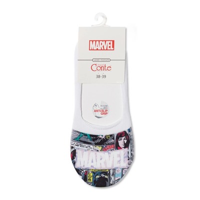 Подследники женские CONTE Хлопковые подследники с героями ©Marvel
