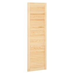 Жалюзийная дверь для бани и сауны, 120.5×39.4 см, хвоя