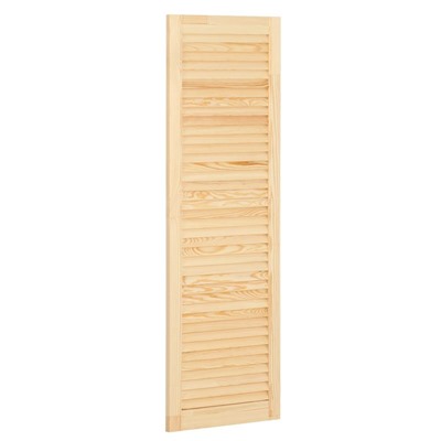 Жалюзийная дверь для бани и сауны, 120.5×39.4 см, хвоя