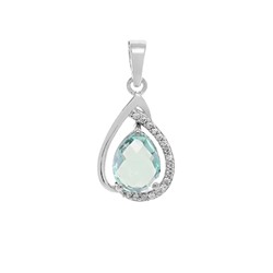 Подвеска из серебра топаз, Изида