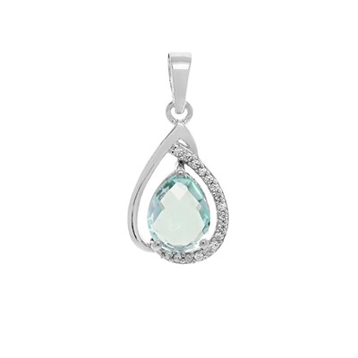 Подвеска из серебра топаз, Изида