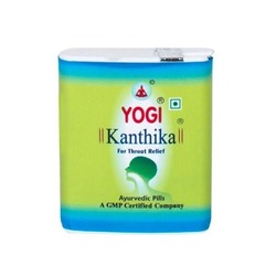 Кантика Йоги (против боли в горле) Kanthika Yogi 70 драже
