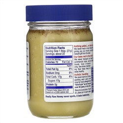 Really Raw Honey, Мед, 453 г (1 фунт)