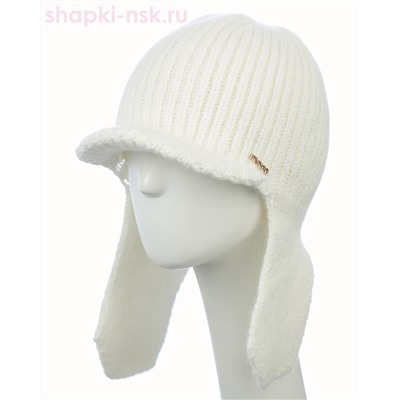 11923 1A F KHW Корби Ушанка женская флис (56-58)