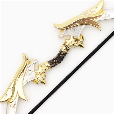 Макет оружия «Сувенирный лук Геншин», подвесной, брелок, 26 см