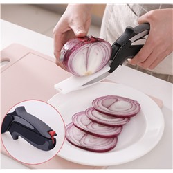 Нож-ножницы с разделочной доской 2 в 1 KNIFE CUTTING BOARD (уценка)