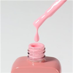 Гель лак для ногтей, однотонный, трехфазный, 10 мл, LED/UV, розовый (131)