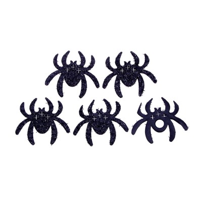 Декор фетровый «Тарантул» набор 5 шт., размер 1 шт.: 8×6.5 см
