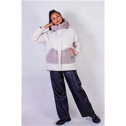 Зимняя куртка с капюшоном Меховая отделка арт.631