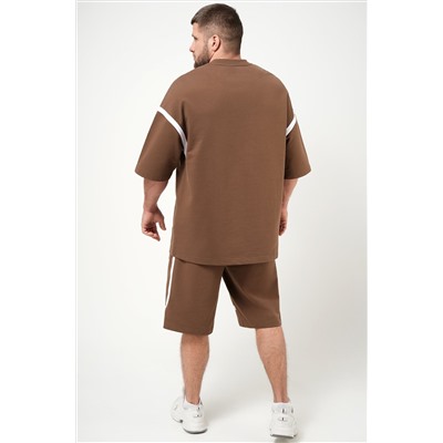 Мужской костюм оверсайз из футера двухнитки Happyfox