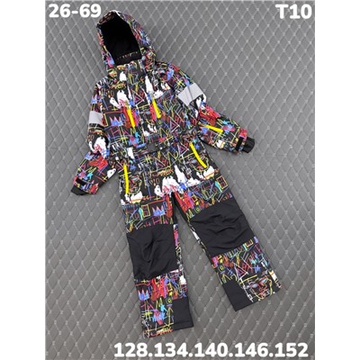 Комбинезон T10 чёрный