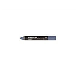 Provoc Тени-карандаш водостойкие, №03 / Eyeshadow Gel Pencil, мокрый асфальт шиммер 10374