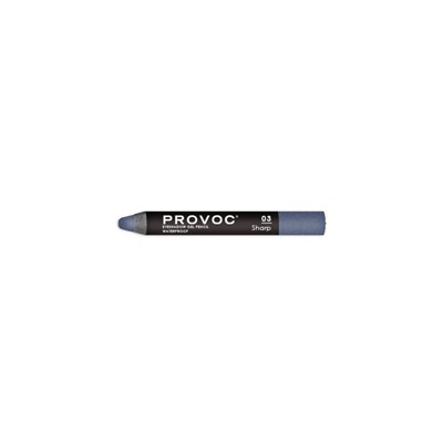 Provoc Тени-карандаш водостойкие, №03 / Eyeshadow Gel Pencil, мокрый асфальт шиммер 10374