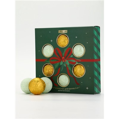 Бомбочки для ванны Make A Wish, набор 6 шт. × 40 г, URAL LAB