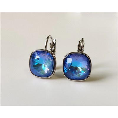 Серьги с кристаллами Swarovski