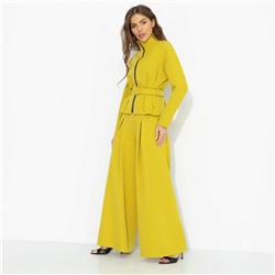 Брючный костюм дизайнерский, Так выглядит уверенность (милан, 2 в 1, с поясом)